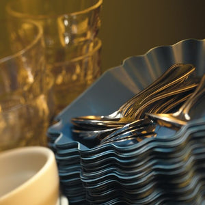 Rattleware Oval Coffee Bean Tray, Blue (Dozen) — image 6