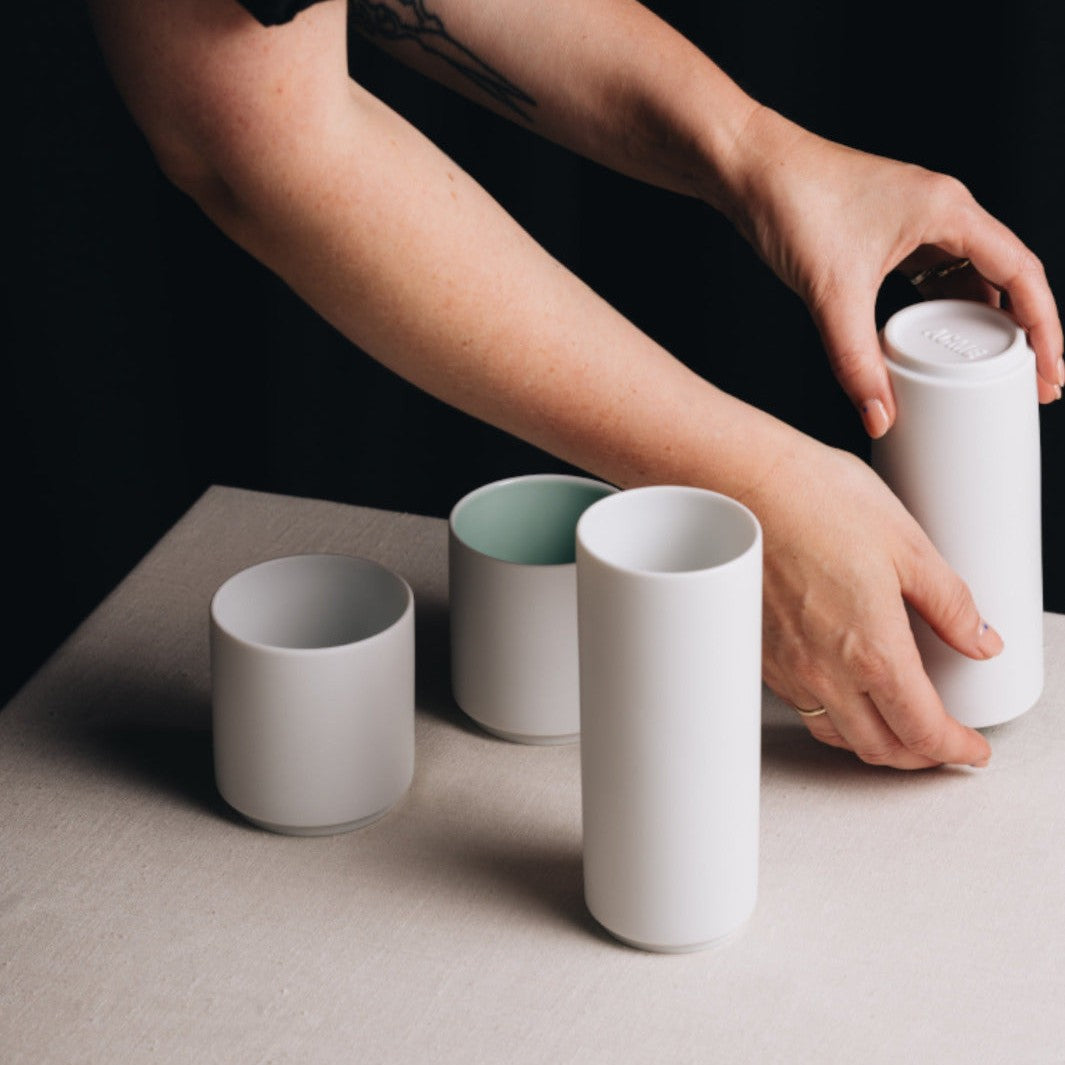ACME Tajimi Tall Tumbler 330ml Porcelain Drinkware — image 8