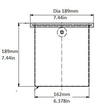 Rattleware Round Stainless Steel Knock Box — image 2