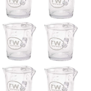 Rattleware Double Spout Shot Pitcher Glass Set of 6 — image 1