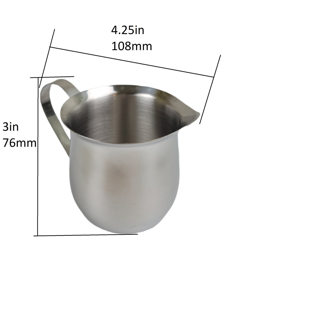 Rattleware 8 oz Stainless Steel Brew Pitcher — image 2