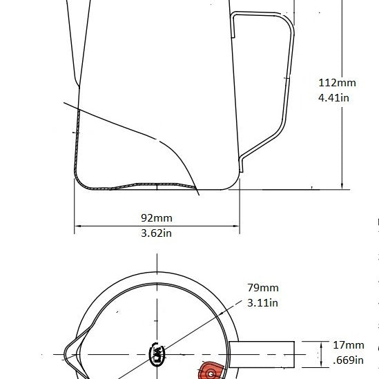 Rattleware Stainless Steel Latte Art Pitcher with Thermometer Clip — image 5