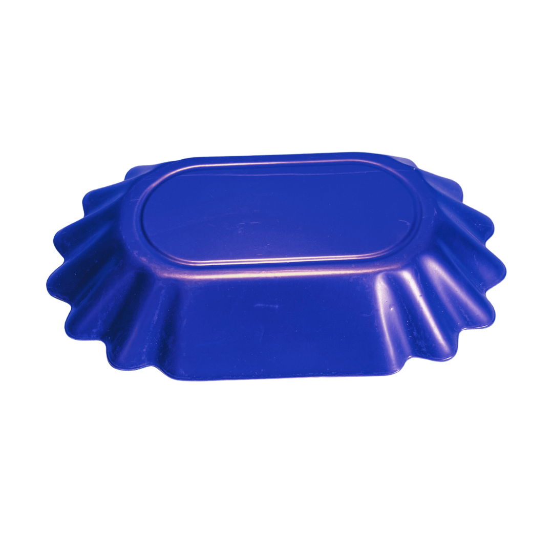 Rattleware Oval Coffee Bean Tray, Blue (Dozen) — image 2