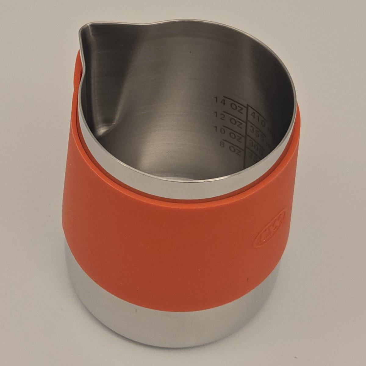 Rattleware Handle-Free Latte Art Pitcher with Silicone Sleeve — image 7