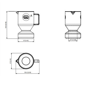 Rattleware Cupping Brewer Glass — image 8