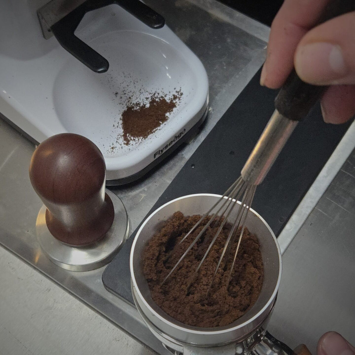 Rattleware Portafilter Distribution Whisk — image 7