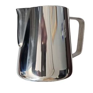Rattleware Etched Latte Art Milk Pitcher with Center Angle, 20 oz — image 1