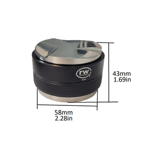 Rattleware 58mm Double-Sided Adjustable Tamper with Leveling Tool — image 3