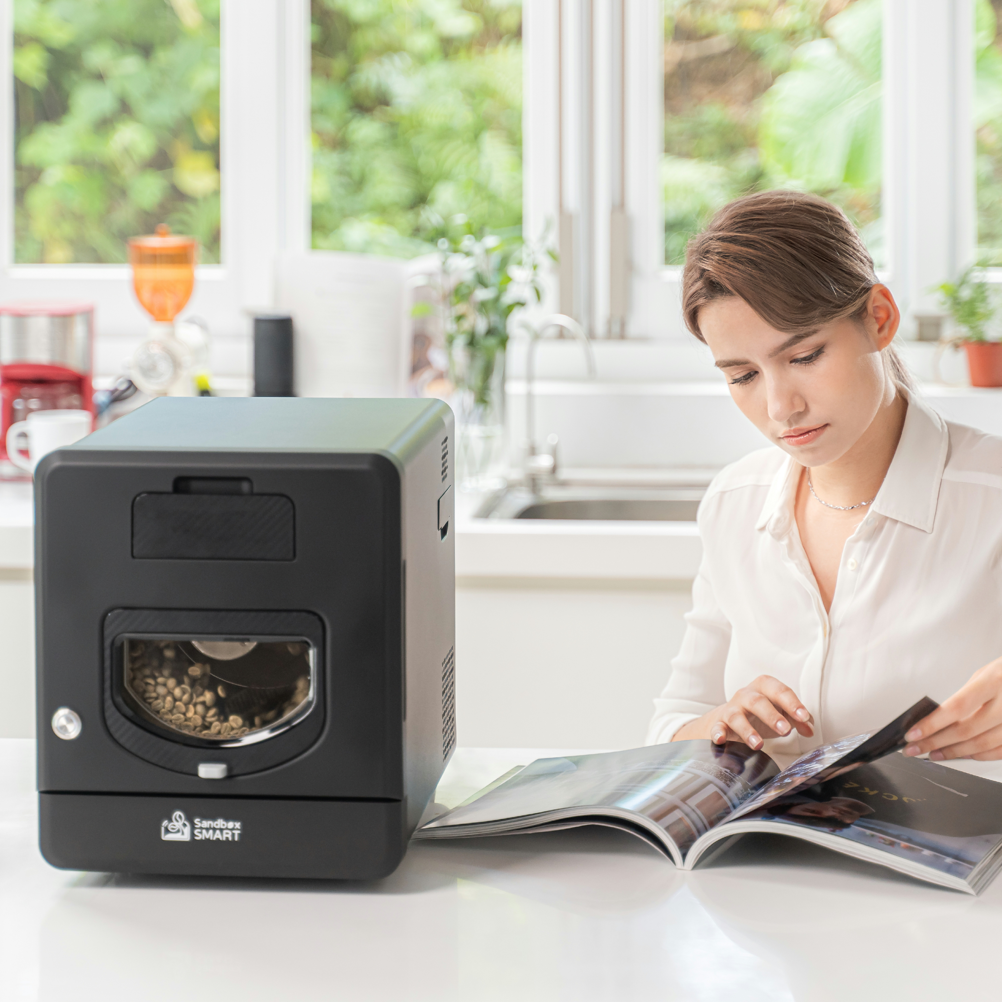 Sandbox Smart R2 Coffee Roaster with Coffee Bean Cooler Sandbox Smart R2 Coffee Roaster with Coffee Bean Cooler