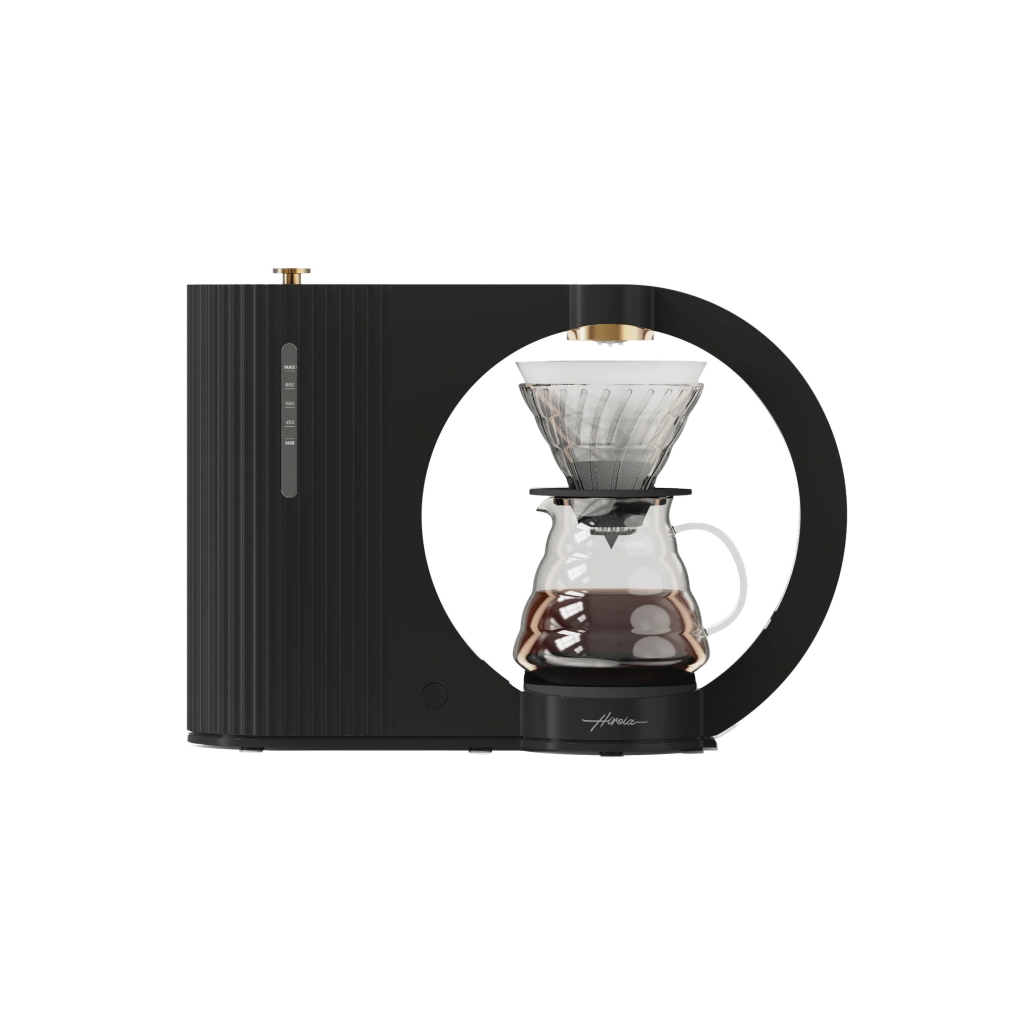 Hiroia Hikaru V60 Smart Brewer - Black | CoffeeRoast Co. Hiroia Hikaru V60 Smart Brewer - Black | CoffeeRoast Co.