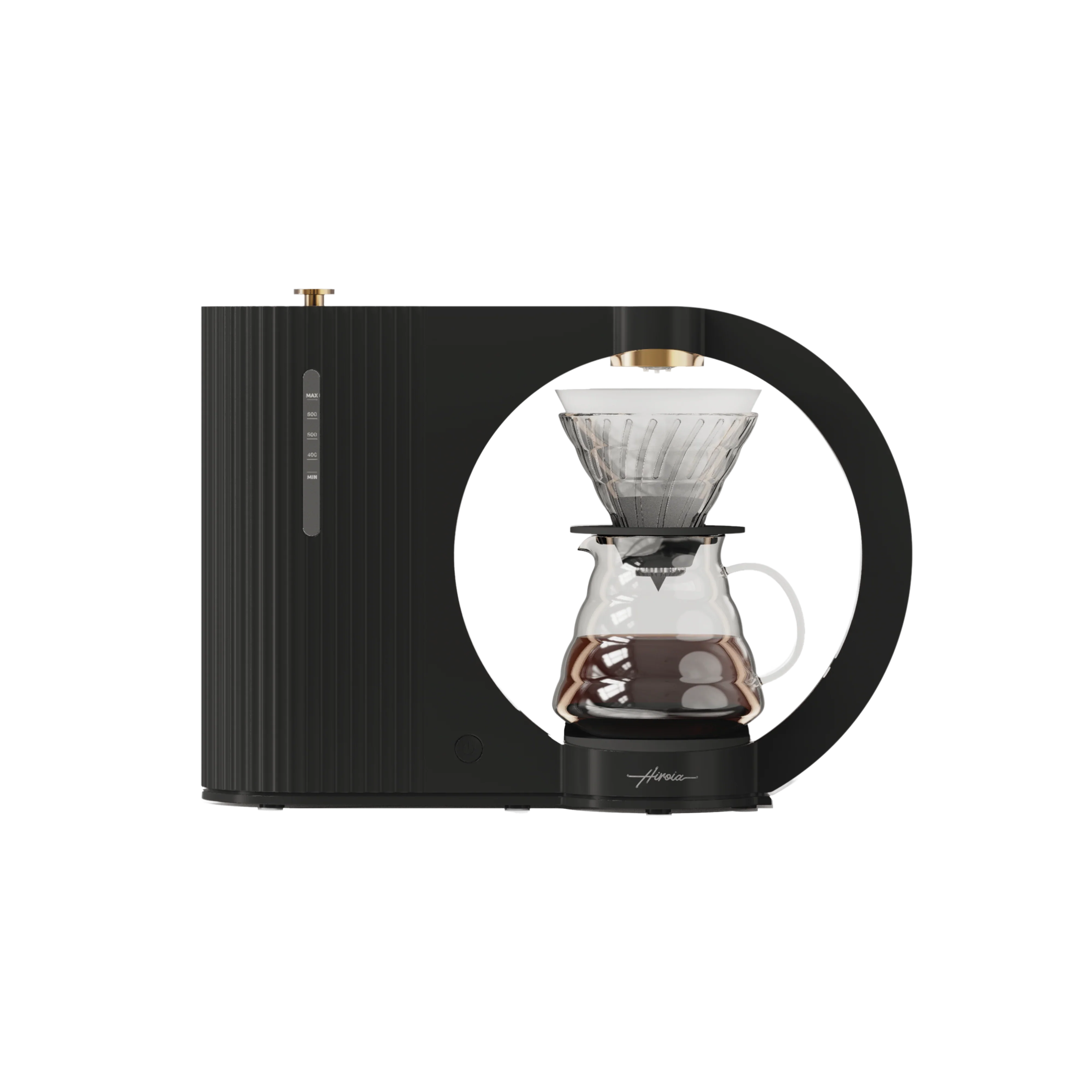 Hiroia Hikaru V60 Smart Brewer - Black | CoffeeRoast Co. Hiroia Hikaru V60 Smart Brewer - Black | CoffeeRoast Co.