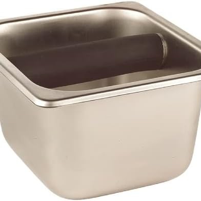 Rattleware Maple Knock Box with Stainless Steel Splash Guard — image 2