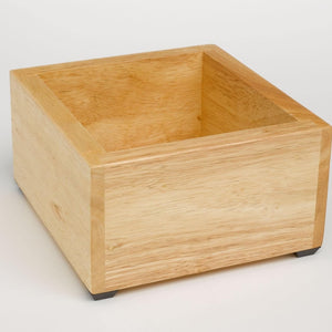 Rattleware Maple Knock Box with Stainless Steel Splash Guard — image 3