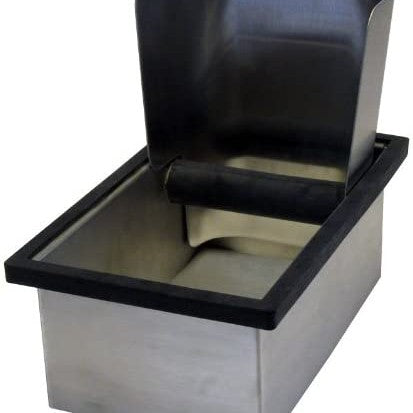Rattleware Stainless Steel Knock Box with Splash Guard — image 1