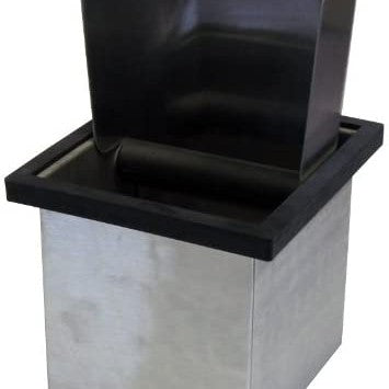 Rattleware Tall Knock Box with Splash Guard — image 1