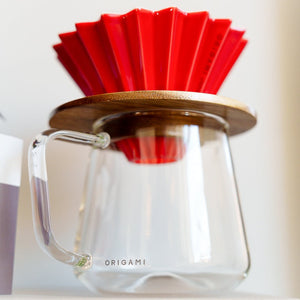 Origami Aroma Glass Coffee Server 460ml — image 1