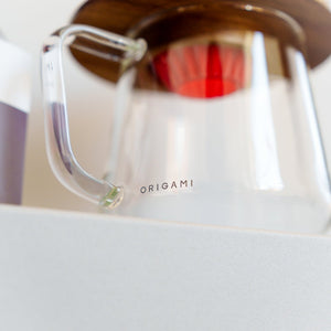 Origami Aroma Glass Coffee Server 460ml — image 3