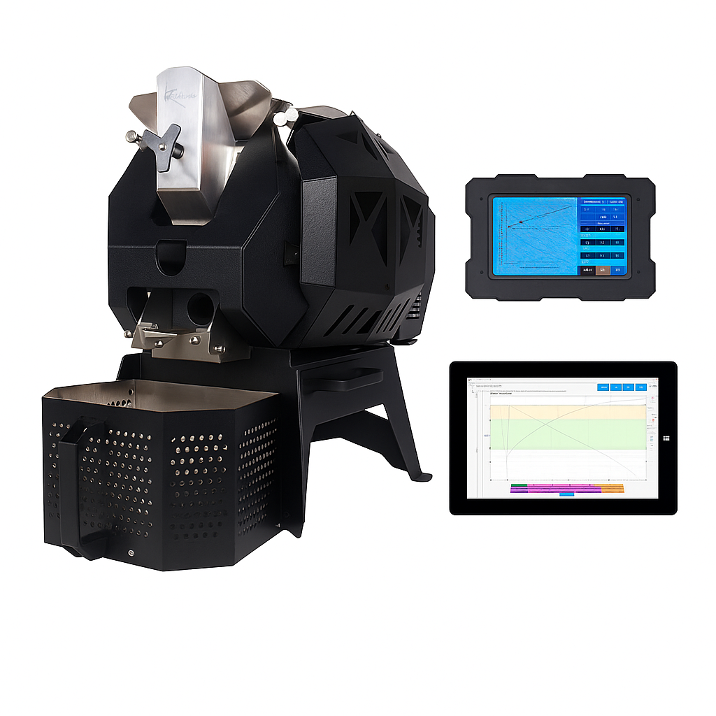 Kaleido Sniper M10s Dual System Electric Coffee Roaster 1.2KG (Kaleido + Artisan System) Version 2 Sealed - 120V