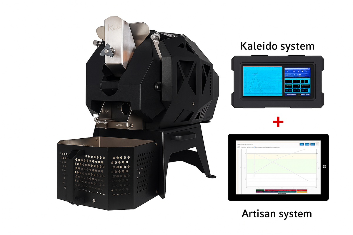 Kaleido Sniper M10s Dual System Electric Coffee Roaster 1.2KG (Kaleido + Artisan System) Version 2 Sealed - 120V