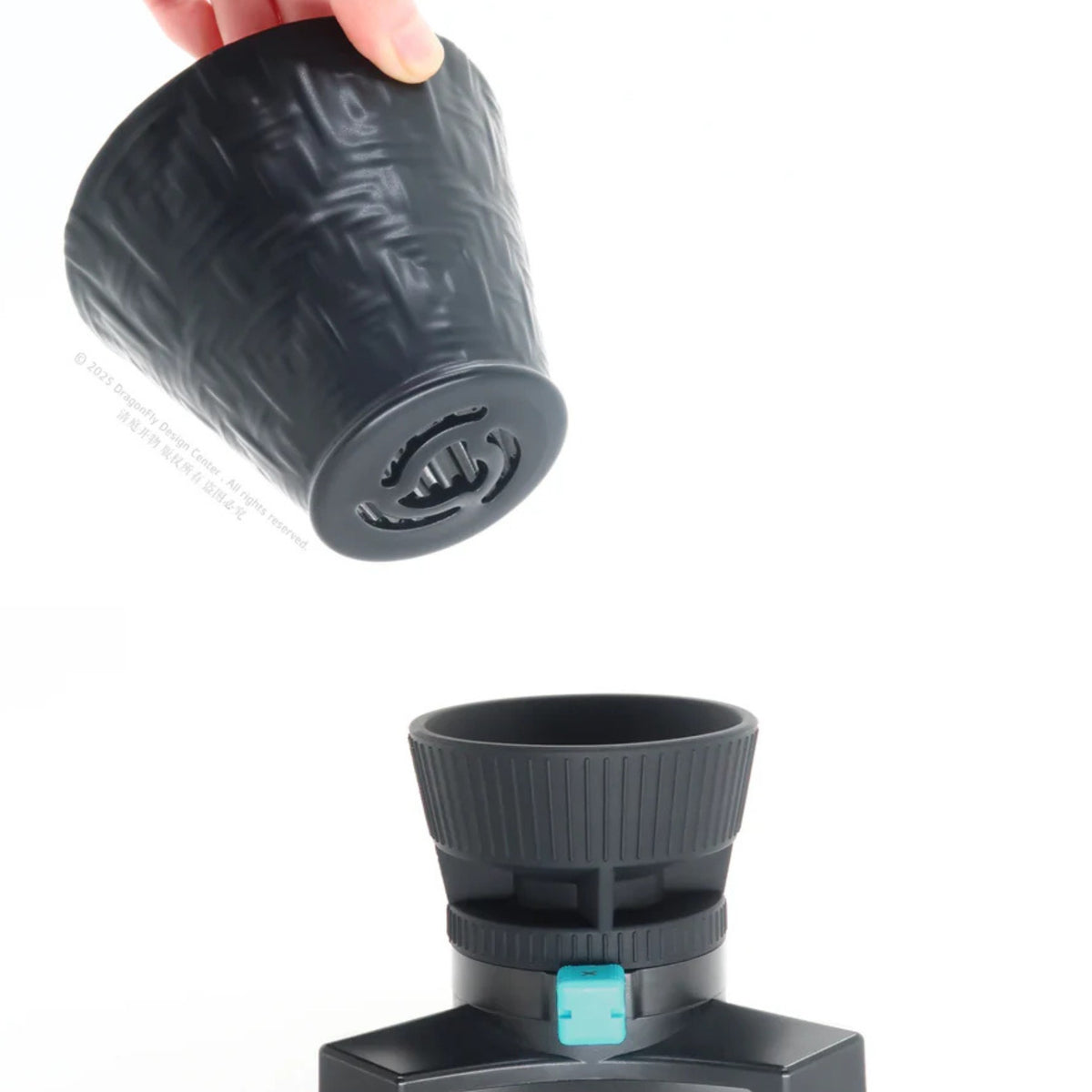 DragonFly Tri-Spin FS Flat Transit Hybrid Pour Over Dripper — image 4
