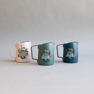WPM x Slow Pour Supply 15oz Round Spout Latte Art Pitcher — image 4