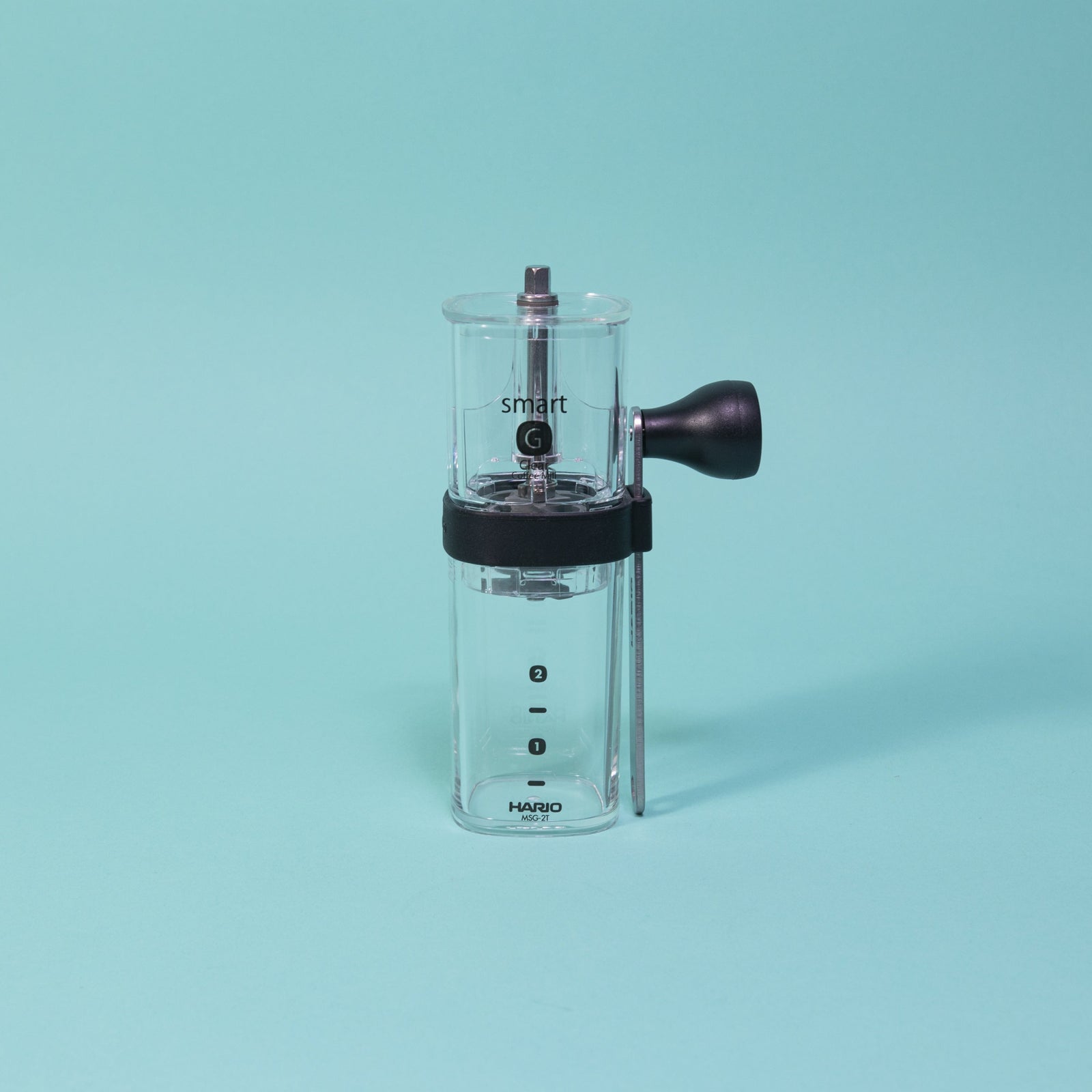 Hario Smart G Ceramic Burr Hand Coffee Grinder, Transparent — image 1