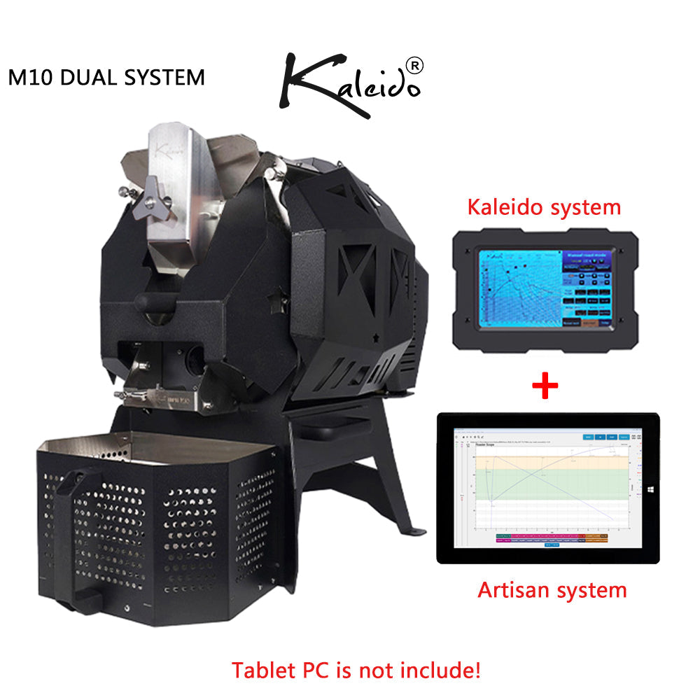 Kaleido Sniper M10s Dual System Electric Coffee Roaster 1.2KG (Kaleido + Artisan System) Version 2 Sealed - 120V