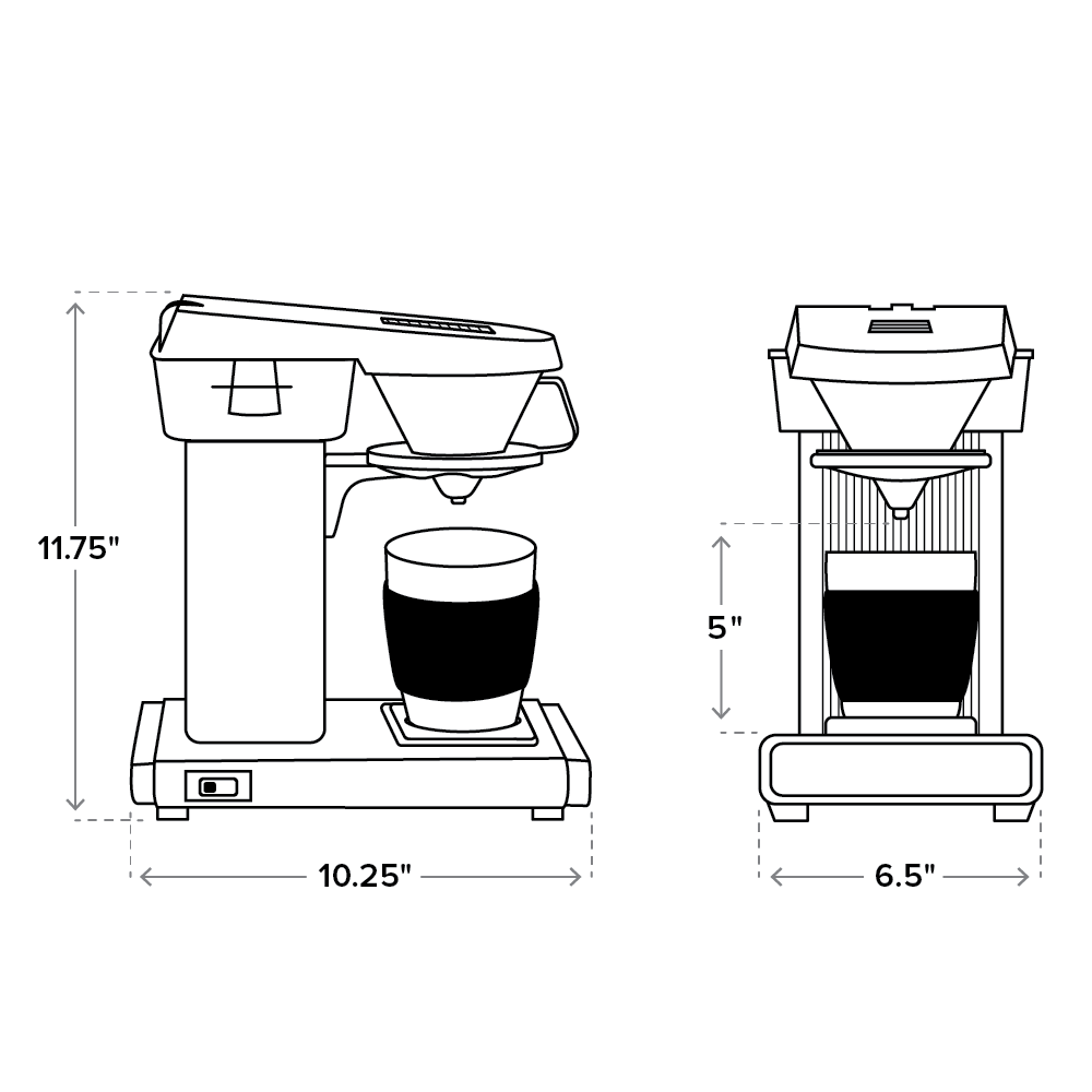 Moccamaster Cup-One - Single Cup Coffee Brewer