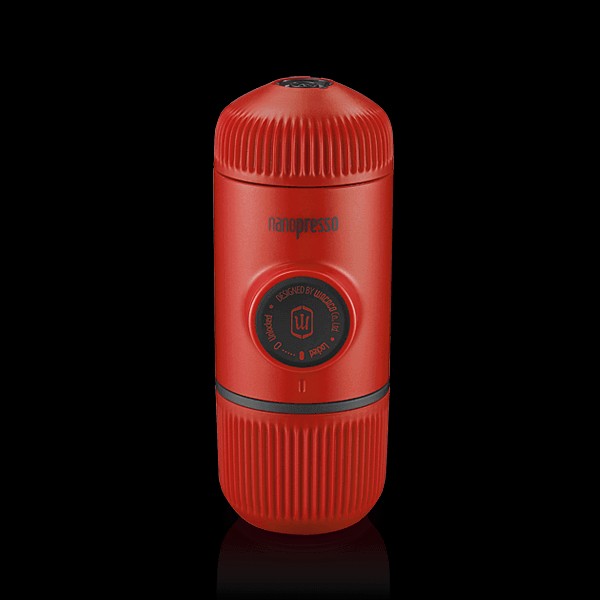 Wacaco Nanopresso portable espresso maker in Red Patrol