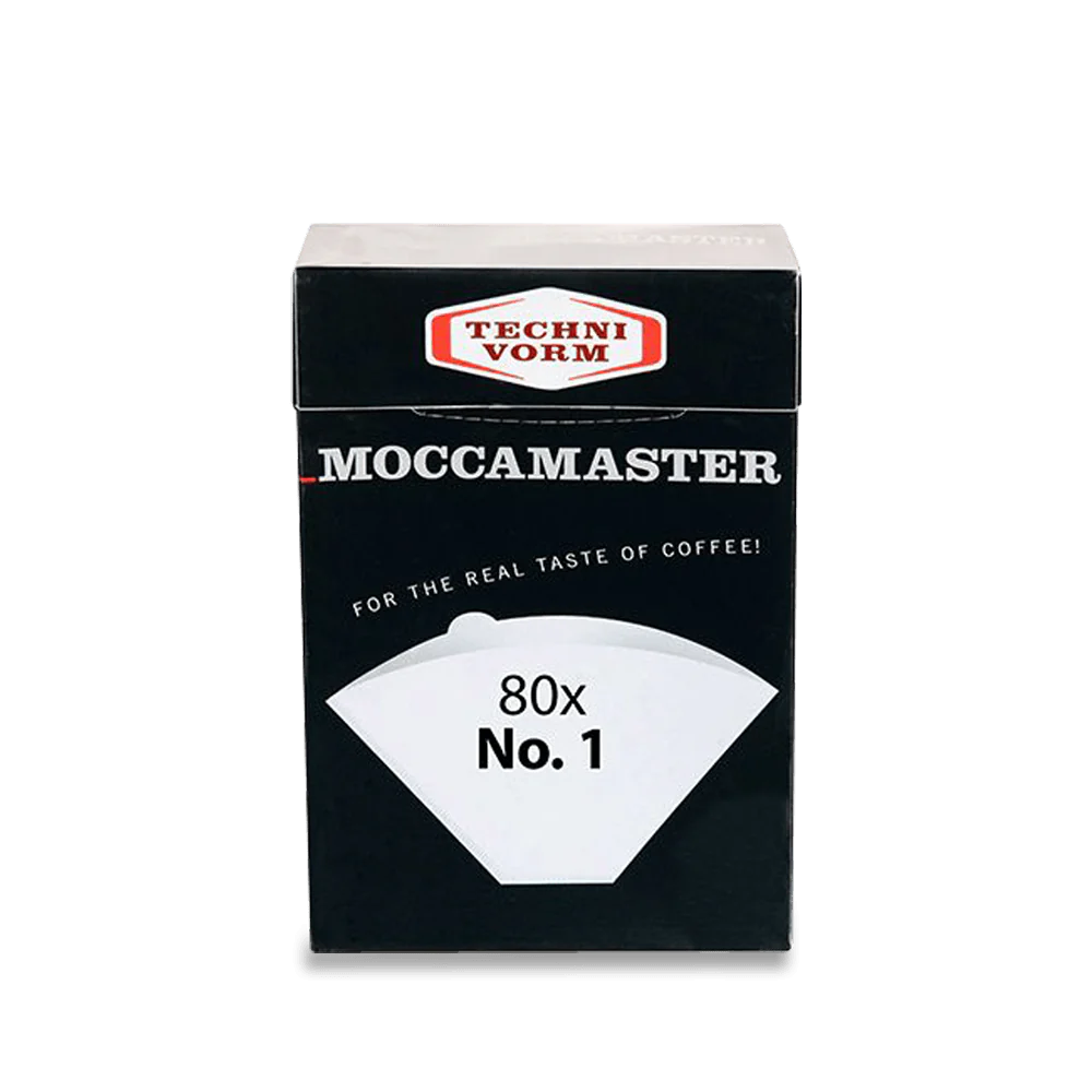 Moccamaster #1 Cup-One White Paper Coffee Filters