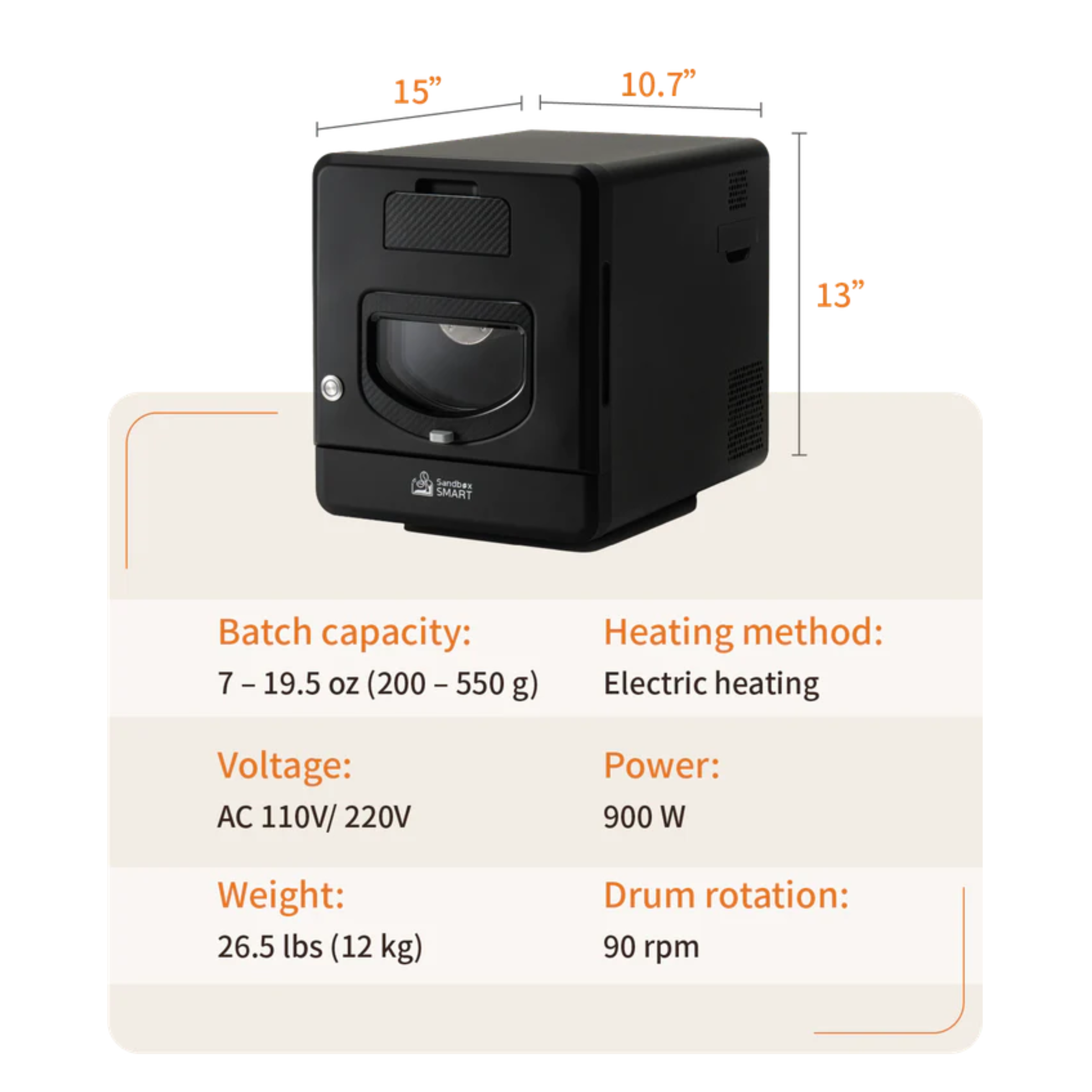 Sandbox Smart R2 Coffee Roaster - CoffeeRoast Co.