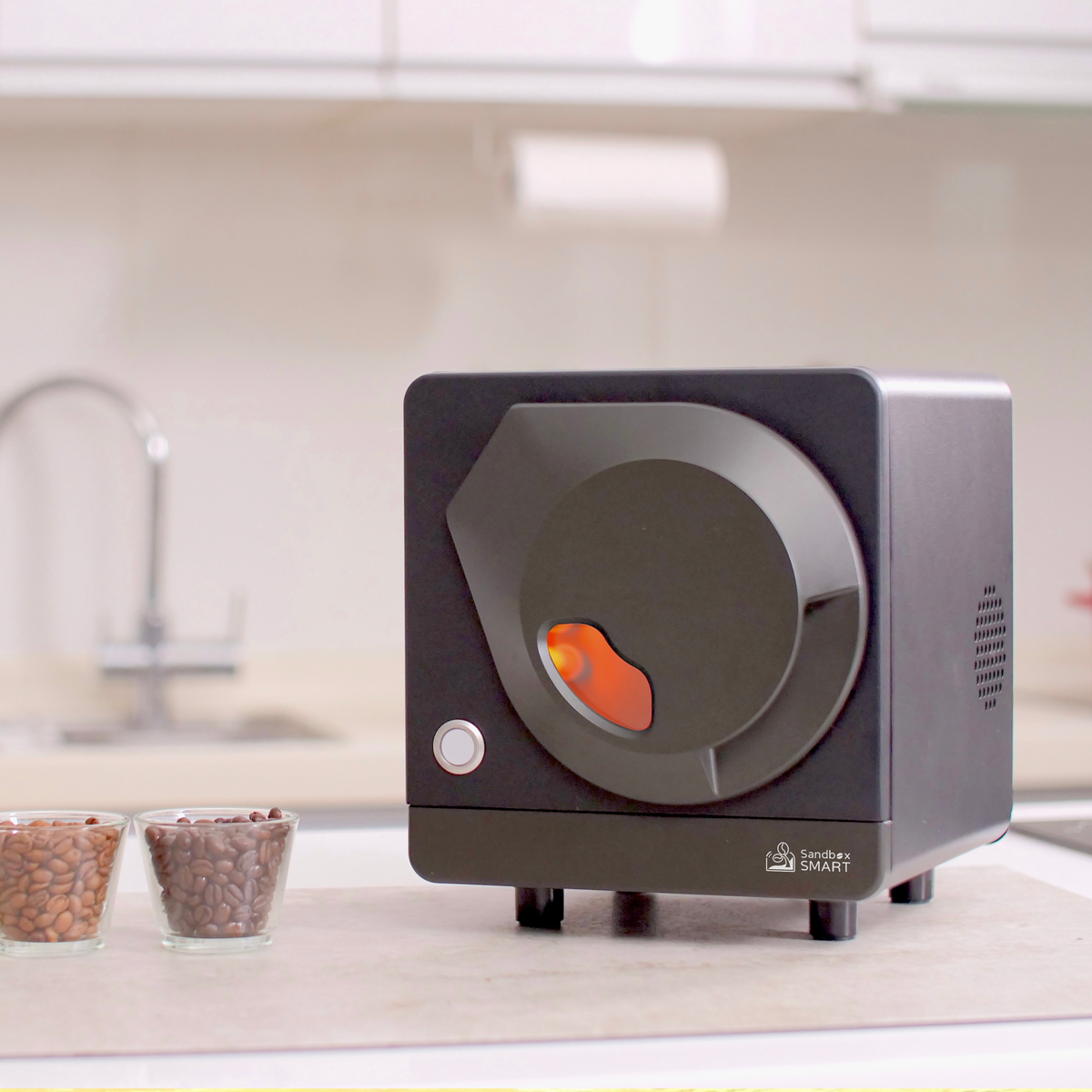 帶咖啡豆冷卻器的沙盒智能 R1 咖啡烘焙機