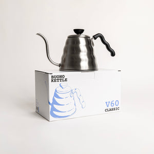 Hario V60 Buono Drip Kettle 1.2L Silver — image 1