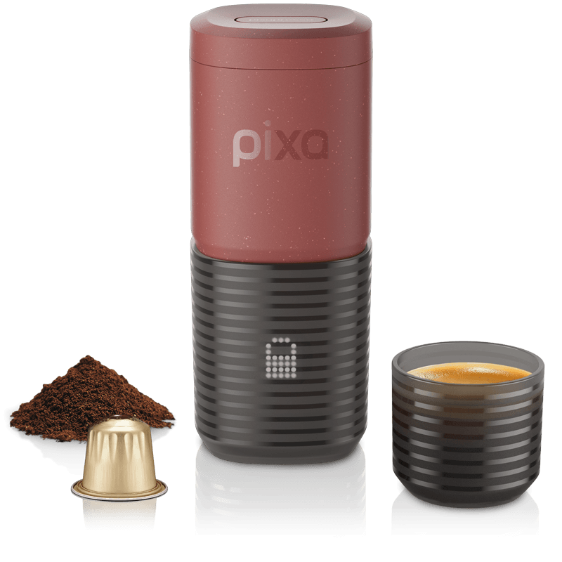 Wacaco | Pixapresso | Electric Portable Espresso Maker | Tuscan Red