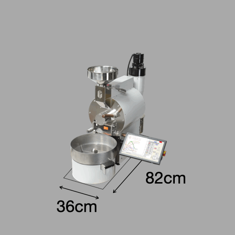 Rubasse Hyper Pro 1.2kg Coffee Roaster