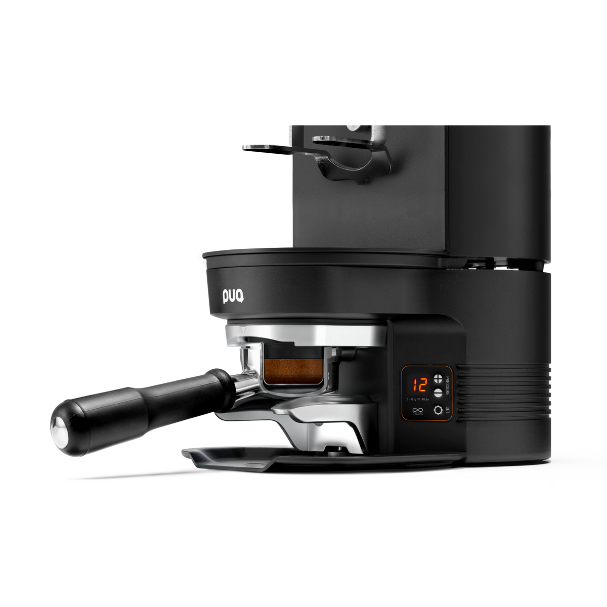 Puqpress Gen 5 M3 - 適用於 Mahlkonig E65S 和 E65S GBW 研磨機的自動咖啡搗壓器