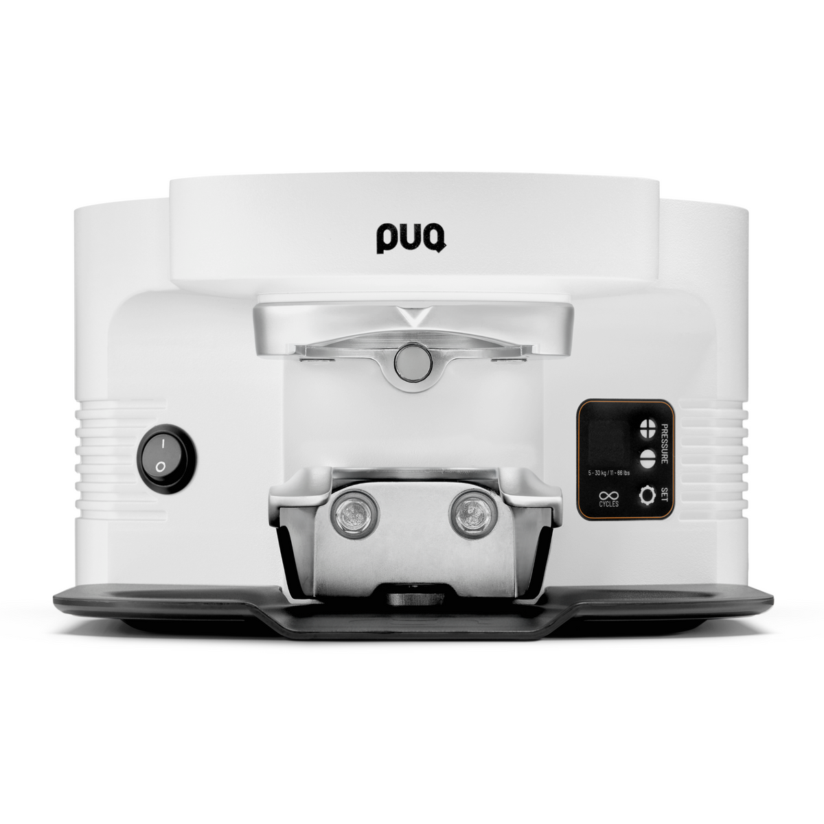 Puqpress Gen 5 M5 - 適用於 Fiorenzato F64 和 F83 研磨機的自動咖啡搗壓器