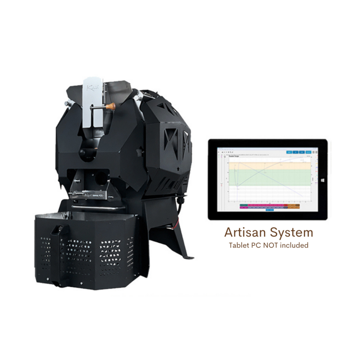 Kaleido Sniper M10 電動咖啡烘焙機（1200克容量）- Artisan System