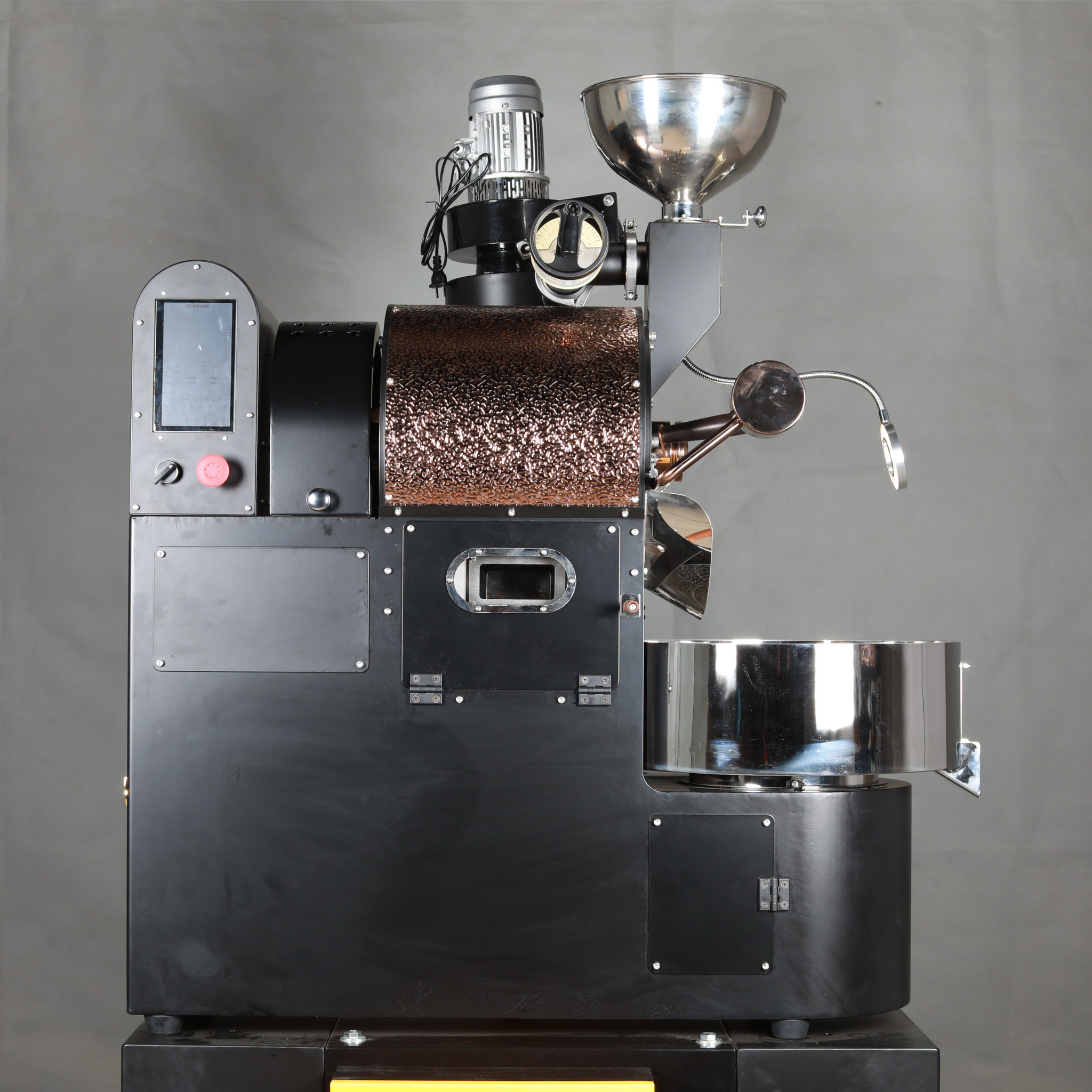 side view of the Santoker R1.5 Coffee Roaster