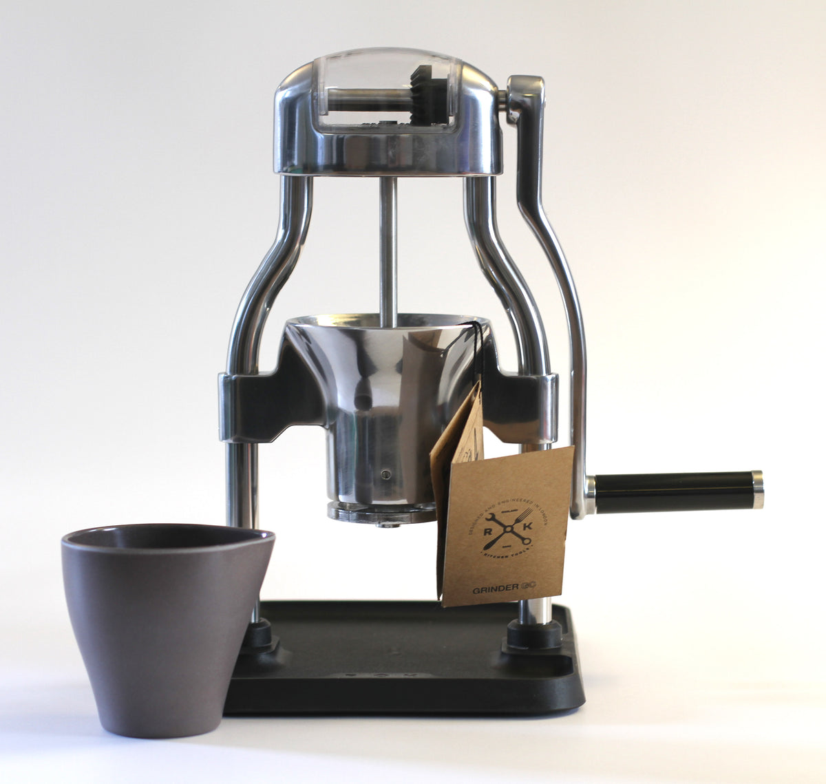 ROK 咖啡豆研磨机 - 耐用的玻璃复合结构